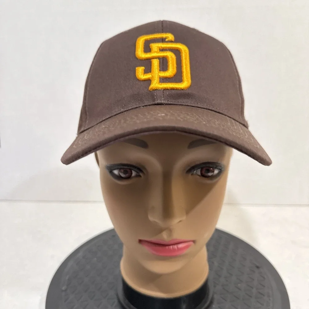 New San Diego Padres Baseball Cotapaxi Brown Adjustable Strapback Cap Hat SD
